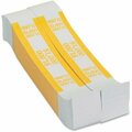 Coin-Tainer Strap, Currency, Yellow0, 1000PK PQP401000